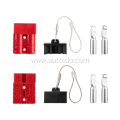 Red 50A Battery Electrical Motors Plug Connectors